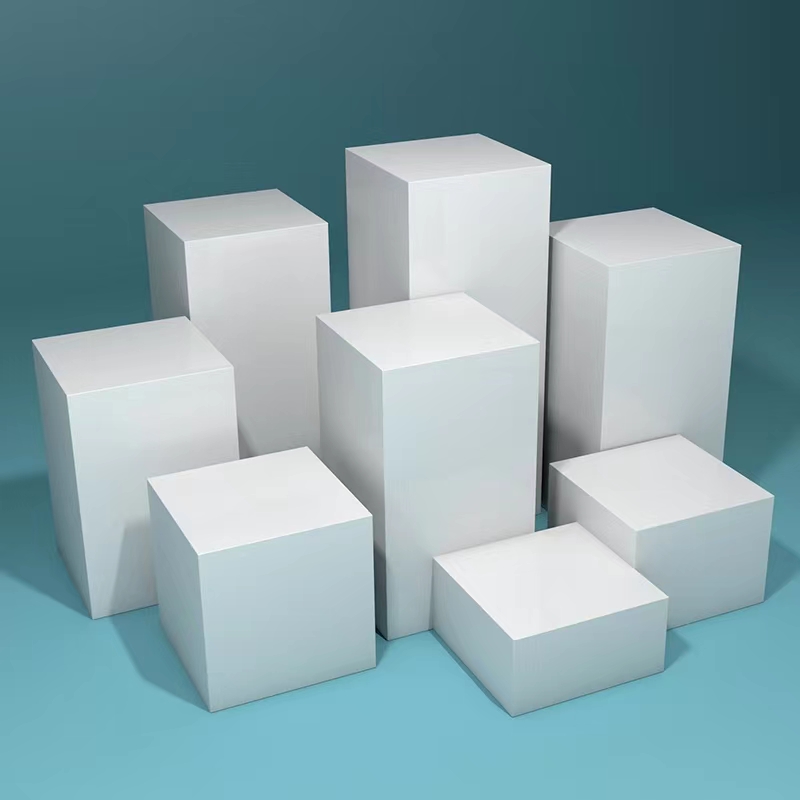 10pcs Wedding Decoration White Column Dessert Table Banquet Mall Store Display Window Centerpiece Aisle Backdrops Flower Vase Feast Cake Fruits Holder