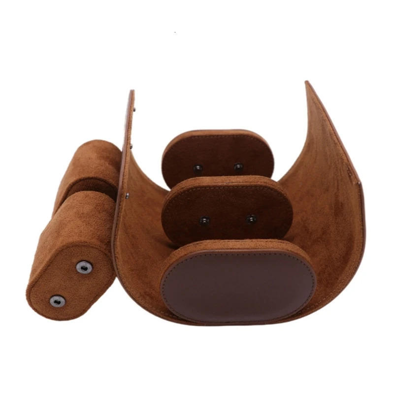 Jewelry Boxes Men Leather Watch Box Organizer 6 Bit Pouch Bag Easy Carry to Travel Storage 231127