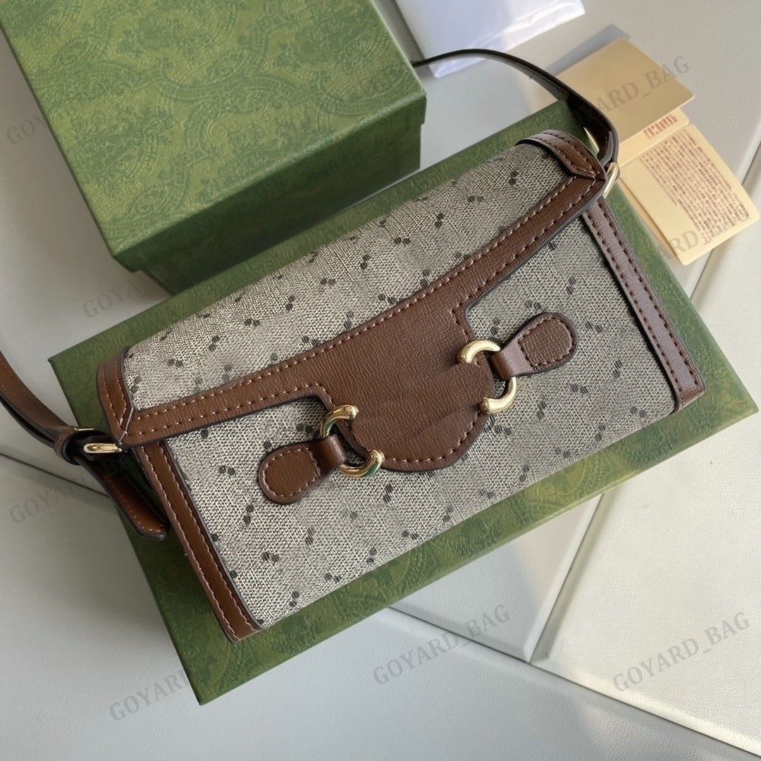 Womens Horsebit 1955 Mini Bag Designer Crossbody Bags Ladies Luxurys Shoulder Pouch Bags Lady Letter Handbag Camel Black Brown Hand Bag Clutch Underarm Purse
Womens Horsebit 1955 Mini Bag Designer Crossbody Bags Ladies Luxurys Shoulder Pouch Bags Lady Letter Handbag Camel Black Brown Hand Bag Clutch Underarm Purse
