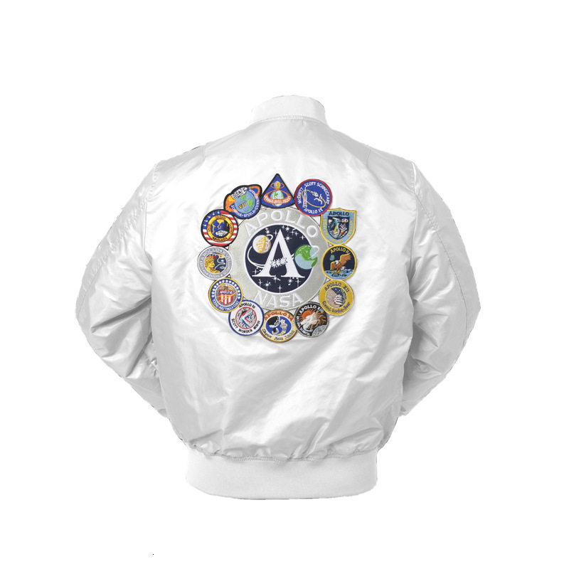 Mens Jackets Apollo Winter Thick US air force pilot flight bomber jacket ma1 reversible padding custom available oem factory puffer for me 221006