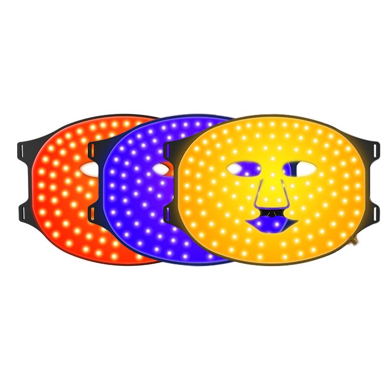 Photon Skin Rejuvenation Beauty Instrument Flexible silicone infrared Mask Skin Care Red Light Therapy Led Face Mask