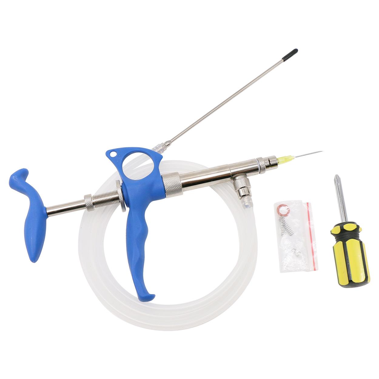 Supplies 0.22.0cc Dose Fixed Continuous Syringe Cattle Sheep Pig Farm Animal Syringe Veterinary Tools Livestock Breeding Supplies
Supplies 0.22.0cc Dose Fixed Continuous Syringe Cattle Sheep Pig Farm Animal Syringe Veterinary Tools Livestock Breeding Supplies