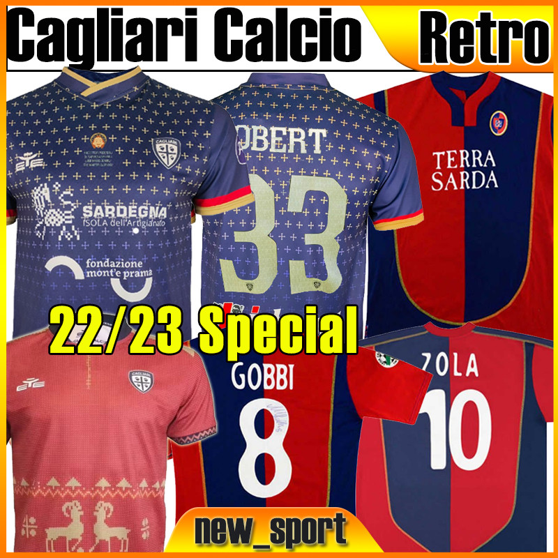 22 23 Cagliari Calcio Retro soccer jerseys Christmas Zola Gobbi 2003 04 05 Joao Pedro Godin Nandez Centenary Men Kids Kit socks full sets football shirts Men size S-XXL, 22 23 christmas
22 23 Cagliari Calcio Retro soccer jerseys Christmas Zola Gobbi 2003 04 05 Joao Pedro Godin Nandez Centenary Men Kids Kit socks full sets football shirts Men size S-XXL, 22 23 christmas