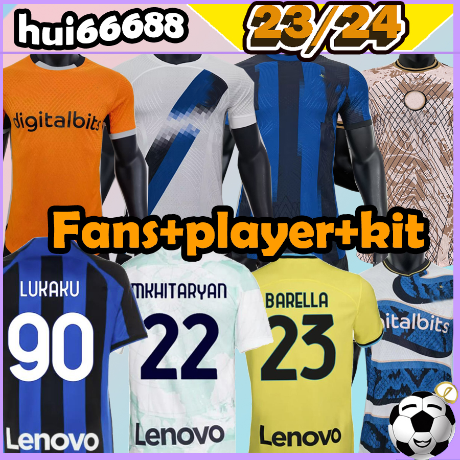 23/24 LUKAKU soccer jerseys Player BARELLA LAUTARO SKRINIAR 22 23 24 INTERS ERIKSEN INTERS DZEKO CORREA VECINO BROZOVIC SENSI THIRD MILANS men kids kit football shirt, 22-23 home
23/24 LUKAKU soccer jerseys Player BARELLA LAUTARO SKRINIAR 22 23 24 INTERS ERIKSEN INTERS DZEKO CORREA VECINO BROZOVIC SENSI THIRD MILANS men kids kit football shirt, 22-23 home