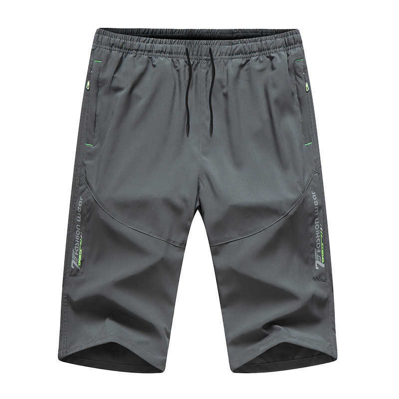 Men's Pants Capris Men's Summer Shorts Loose Fashion Brand Big Shorts Straight Leg Sports Outwear Ice Silk Thin Casual Pantsup