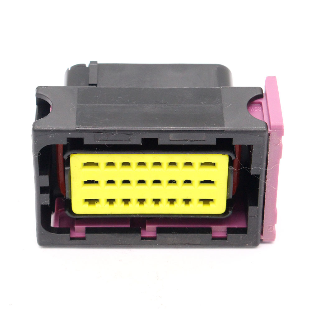 FCI 211PC249S0031 Automotive Black 24 Way Female PCB Connector Housing