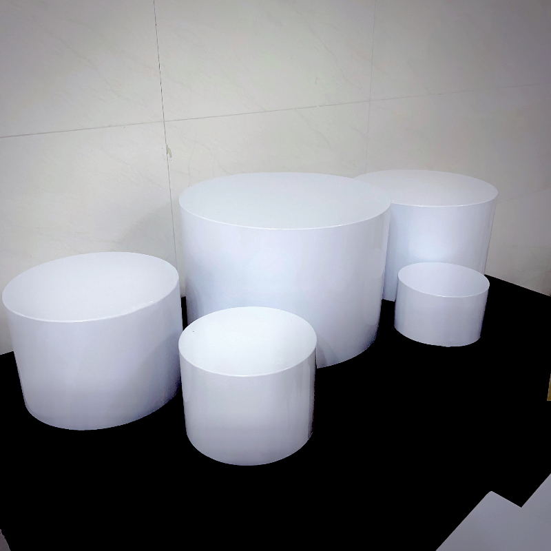 10pcs Fashion Wedding Romantic Cake Decoration Candy Bar Buffet Plate Trays Wedding Table Centerpieces Candle Flower Favors Gift Food Fruit Drink Tea 