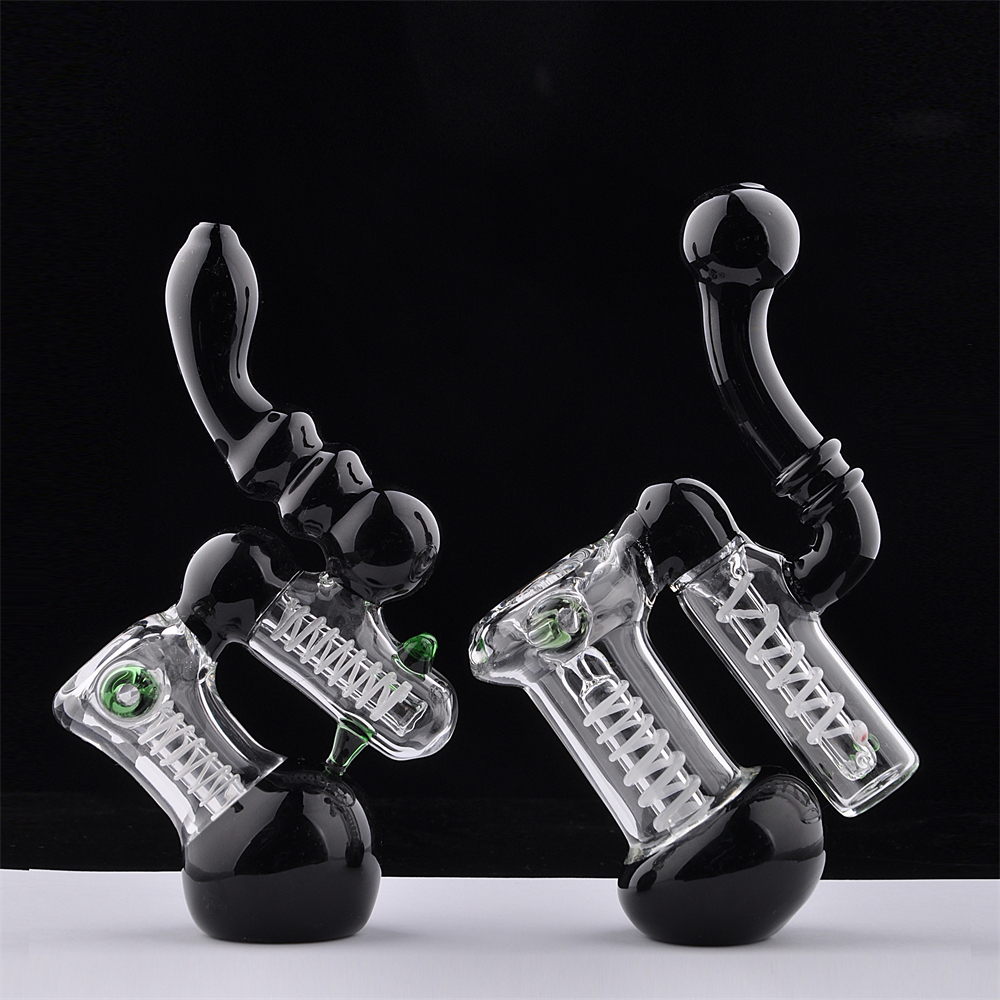 Sherlock Hand Pipe Glass Hammer Oil Burner Mini Smoking Pipes Heady Blunt Short Pipes for Dry Herb Smoke Accessories