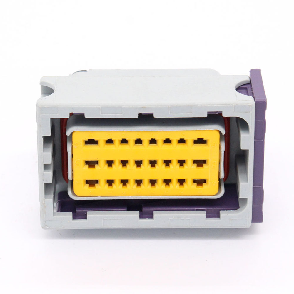 211PC249S8031 FCI Black Female PCB 24 Pin Automotive Connector Housing