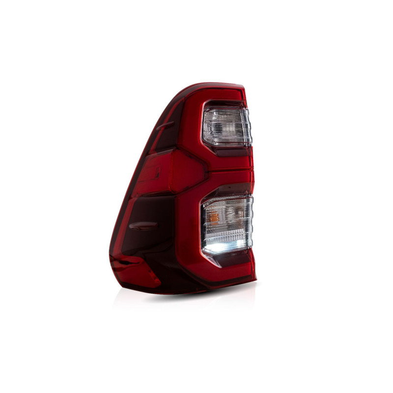 Auto Taillights for Toyota Hilux 20 15-20 21 LED DRL Tail Lamp Rear Reverse Fog Brake Turn Signal Accessories