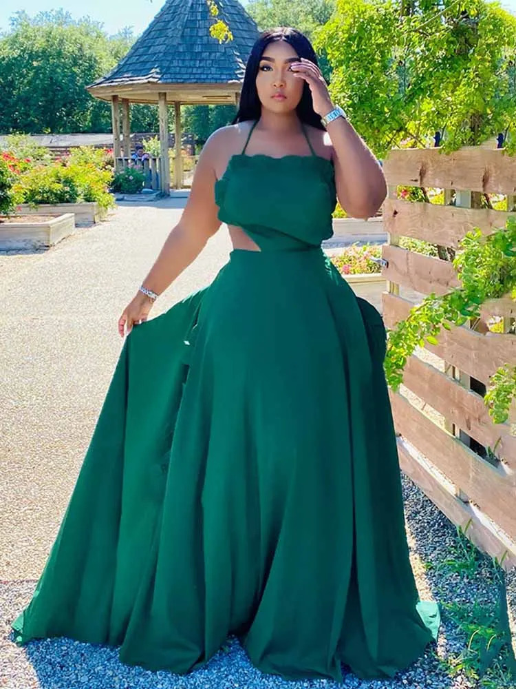 Women's Knits Tees Long Maxi Dress for Womens Elegance Streetwear Backless Dresses Sexy Halter Boho Beach Wholesale Bulk Drop 231128