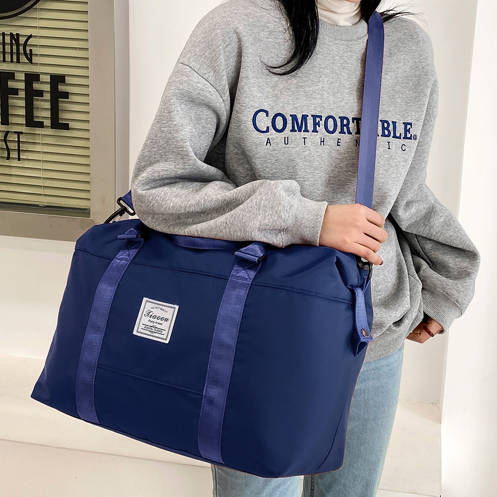 External Frame Packs Fashion Unisex Duffel Bag Large Capacity Overnight with Adjustable Shoulder Strap Casual Zipper for Travel Men and Women 230427