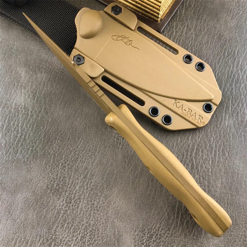 KA-BAR BK18 Short oon Fixed Blade Outdoor Combat Straight Knife Camping Hunting Tactical Defense Utility Knives BM 535 4850 3300 15080 176 940 5370