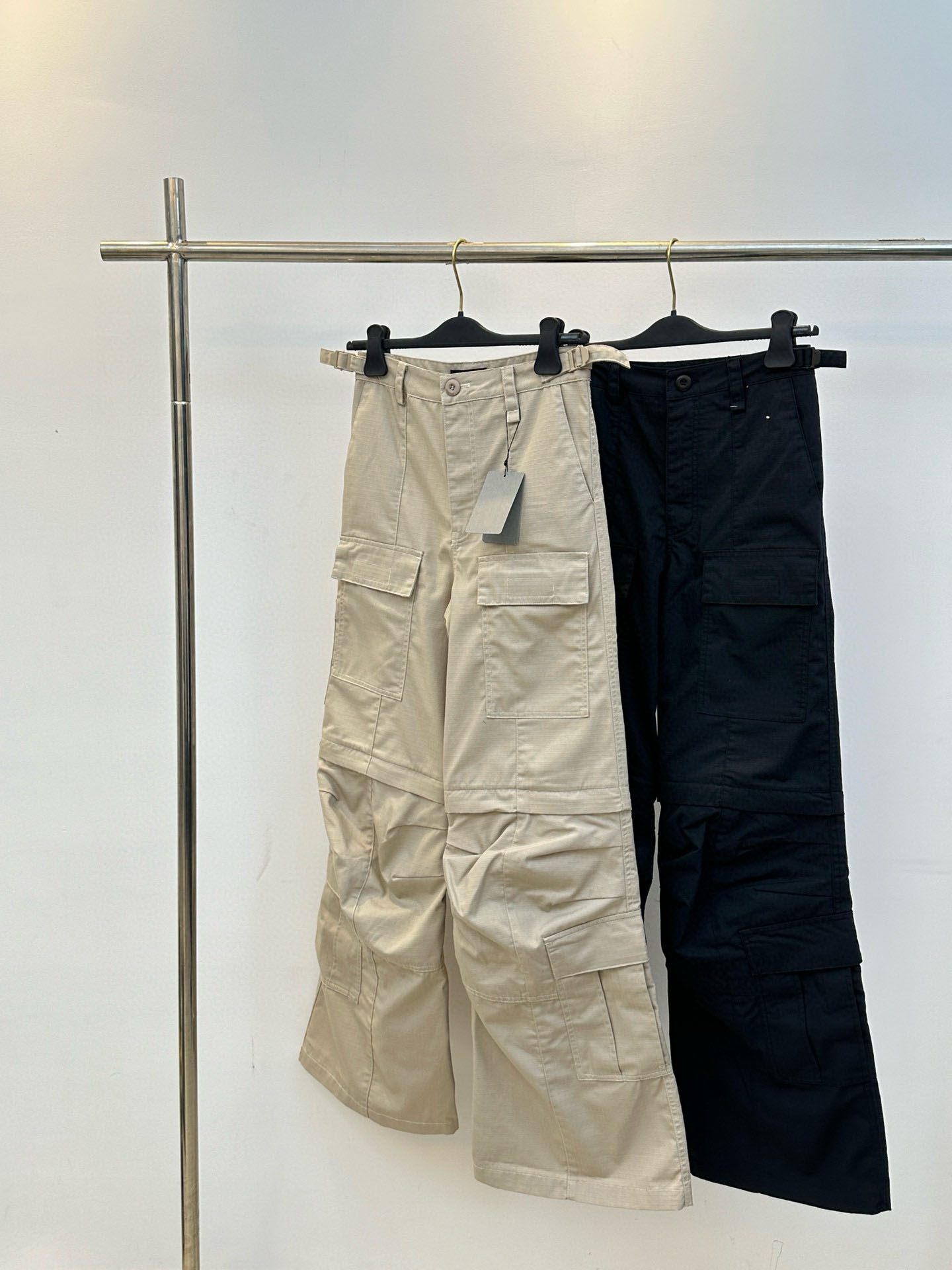 Men's Plus Size Pants Cargo Jogger Pants Khaki Mens Slim Wholesale Custom 100 Cotton Men Casual Plain OEM Pockets Sea XL USA Technics Long Item Fly uG343