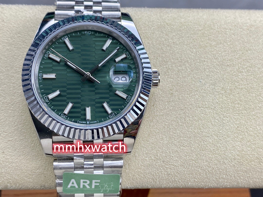 ARF Factory watch has a diameter of 41 mm and a 3235 fully automatic mechanical movement with a sapphire glass mirror 904L case strap