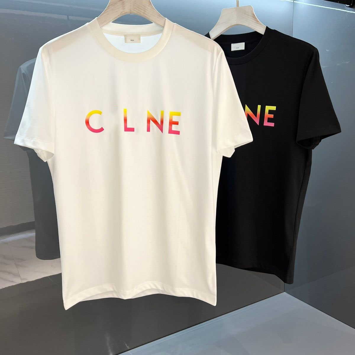 Summer New Fashion Letter Printing Short Sleeve Classic Mens Round Neck T-shirt Fashion Versatile Trendy Couple Tops, Black
Summer New Fashion Letter Printing Short Sleeve Classic Mens Round Neck T-shirt Fashion Versatile Trendy Couple Tops, Black