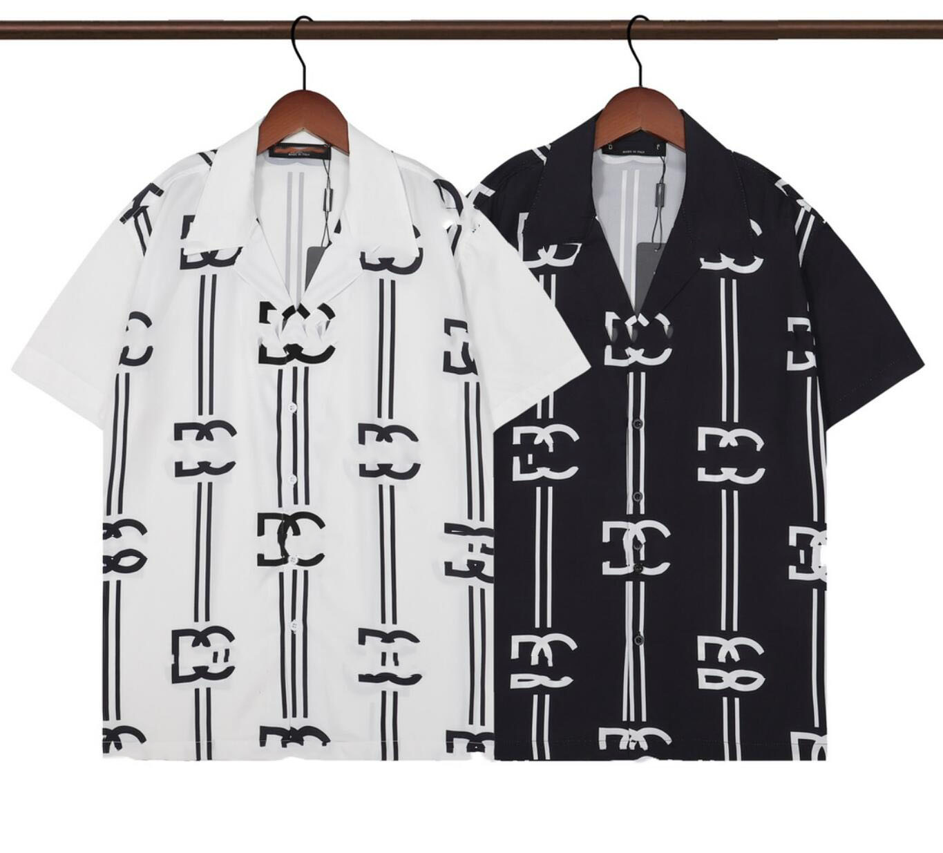 3XL Slim Shirts Men Prue Cotton Short Sleeve Casual For Mens V Neck Men Letter Print Black and White Fashion Tops
3XL Slim Shirts Men Prue Cotton Short Sleeve Casual For Mens V Neck Men Letter Print Black and White Fashion Tops