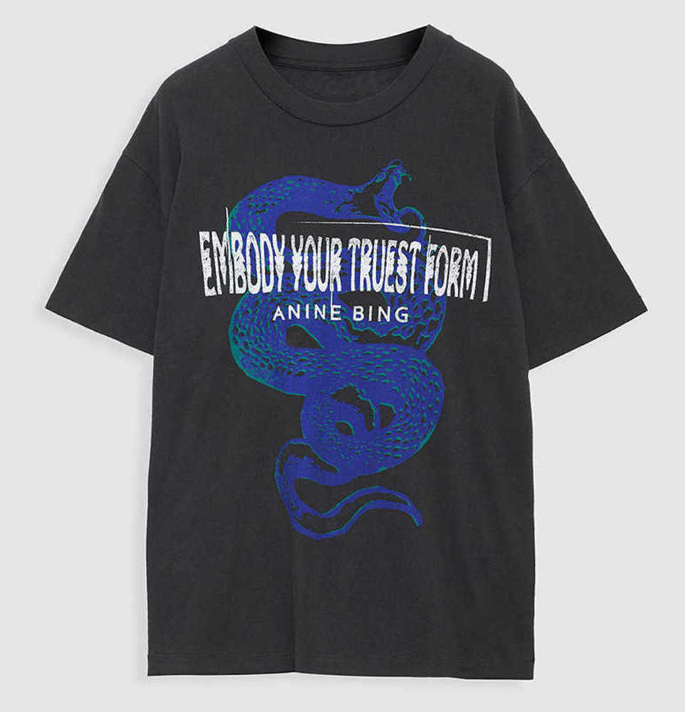 AB BING Niche Snake TShirts Stir-fried Snowflake Washed Tees Letter Print Women Cotton T-shirts Tops, Dark gray
AB BING Niche Snake TShirts Stir-fried Snowflake Washed Tees Letter Print Women Cotton T-shirts Tops, Dark gray