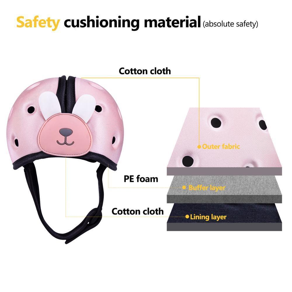 Caps Hats Orzbow Baby Home Protective Helmet Infant Safety Ultra Light Helmet Children Learn to Walk Protective Helmet Toddler 230427