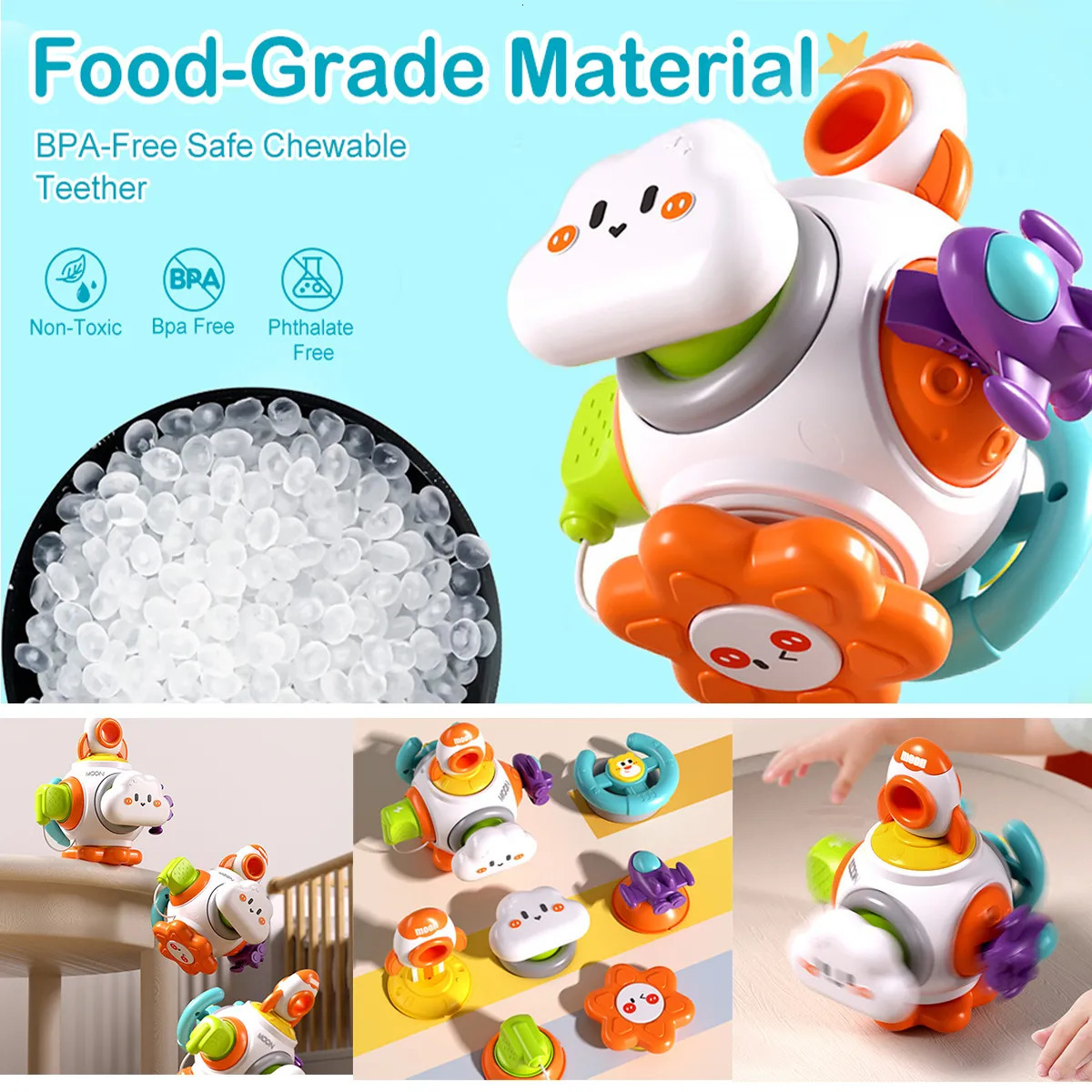 Wall Decor Montessori Toy Educational Learning Busy Cube Hand on Ability Training Lock Box Fine Motor Skill Development for Kids 231128