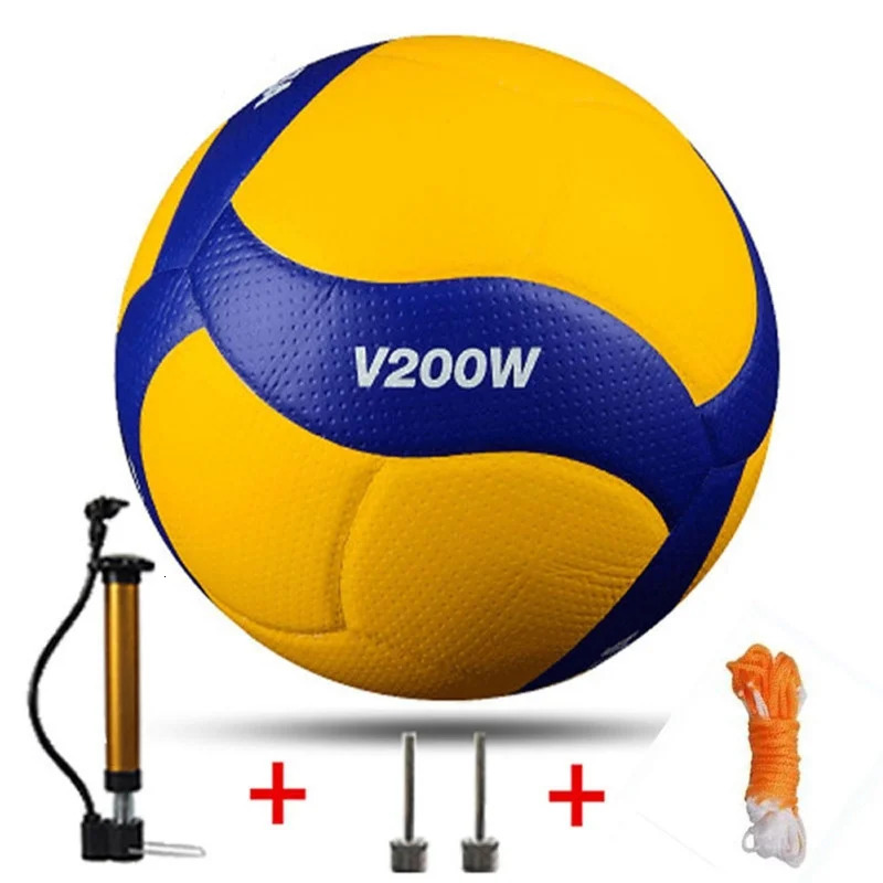 Balls Size 5 Professional Volleyball Model V200W PU Balls Competition Professional Game Volleyball Outdoor Camping Volleyball 231127