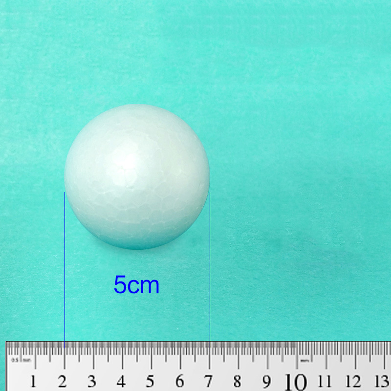 2.54CM 3CM 4CM White Modelling Polystyrene Styrofoam Foam Ball Decoration Supplies Decorative balls Filler Mini Beads