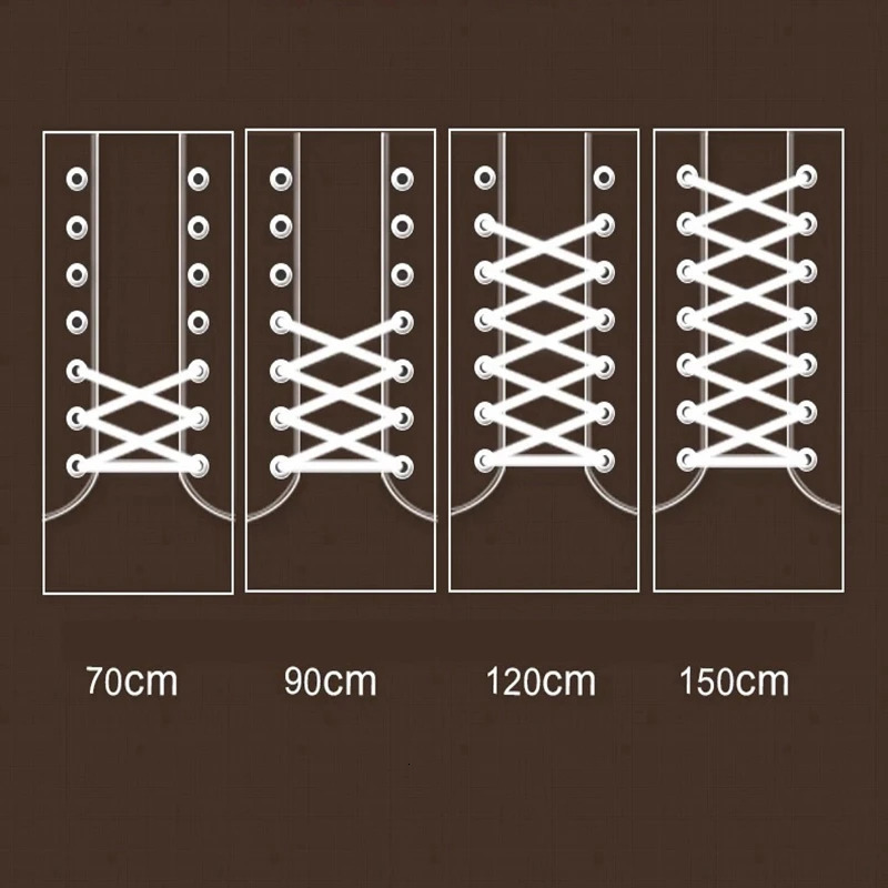 Shoe Parts Accessories 1Pair Half Round Shoelaces Sneakers Running Shoelace Boots Tennis laces Strings 100120140CM 231128