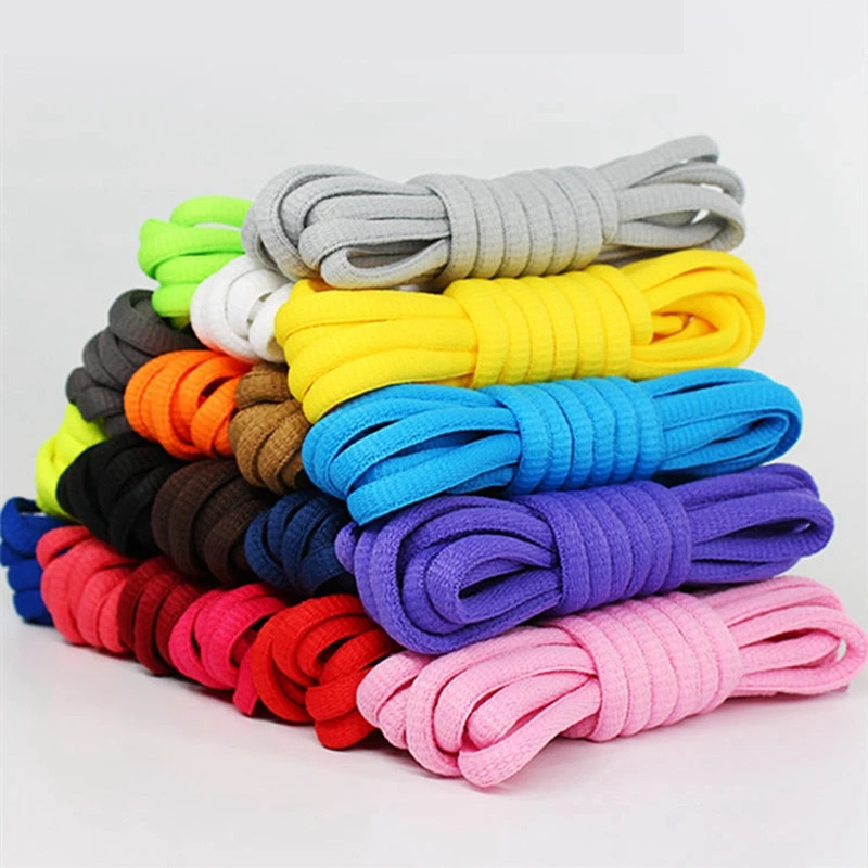 Shoe Parts Accessories 1Pair Half Round Shoelaces Sneakers Running Shoelace Boots Tennis laces Strings 100120140CM 231128