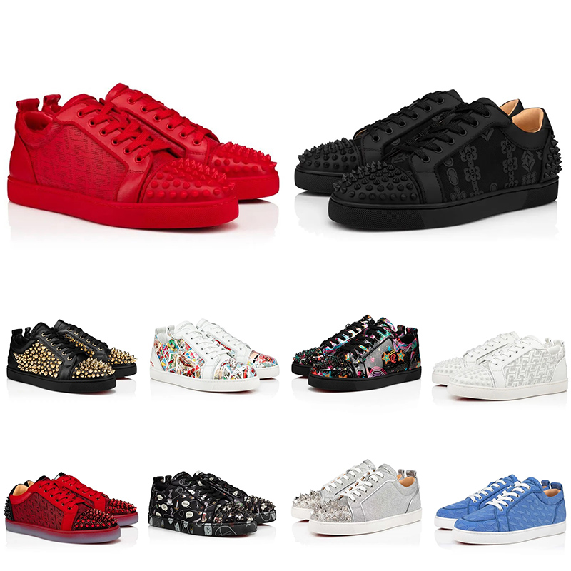 23 Designer red bottom Casual Shoe Designer Low Christians Shoes Sneakers for Mens Women Fashion Cut Leather Splike Loafers Vintage Luxury Red bottoms Trainers
23 Designer red bottom Casual Shoe Designer Low Christians Shoes Sneakers for Mens Women Fashion Cut Leather Splike Loafers Vintage Luxury Red bottoms Trainers