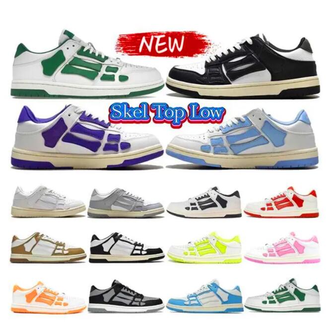2023 NEW Men Sneakers Skel Top Low White Orange Shoes Women Green imiri Black skel Running Shoe Light Grey Black Designer Trainers 36-45
2023 NEW Men Sneakers Skel Top Low White Orange Shoes Women Green imiri Black skel Running Shoe Light Grey Black Designer Trainers 36-45