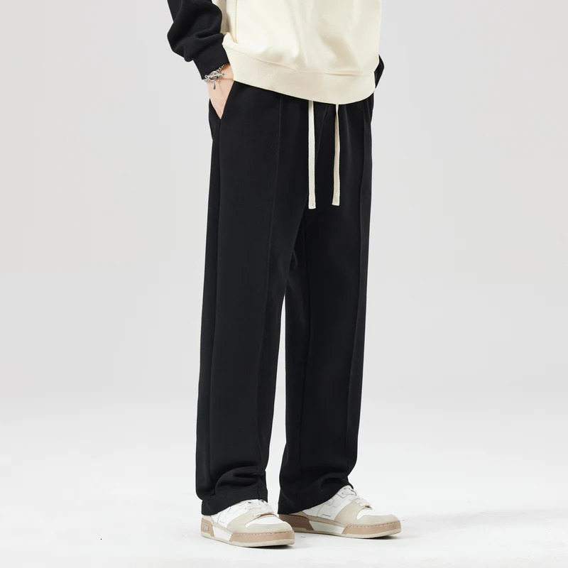 Men's Pants CAAYU Men's Jogger Sweatpants Fashion Hip Hop Japanese Streetwear Drawstring Casual Baggy Trousers Sports Loose Gray Pants Mens 