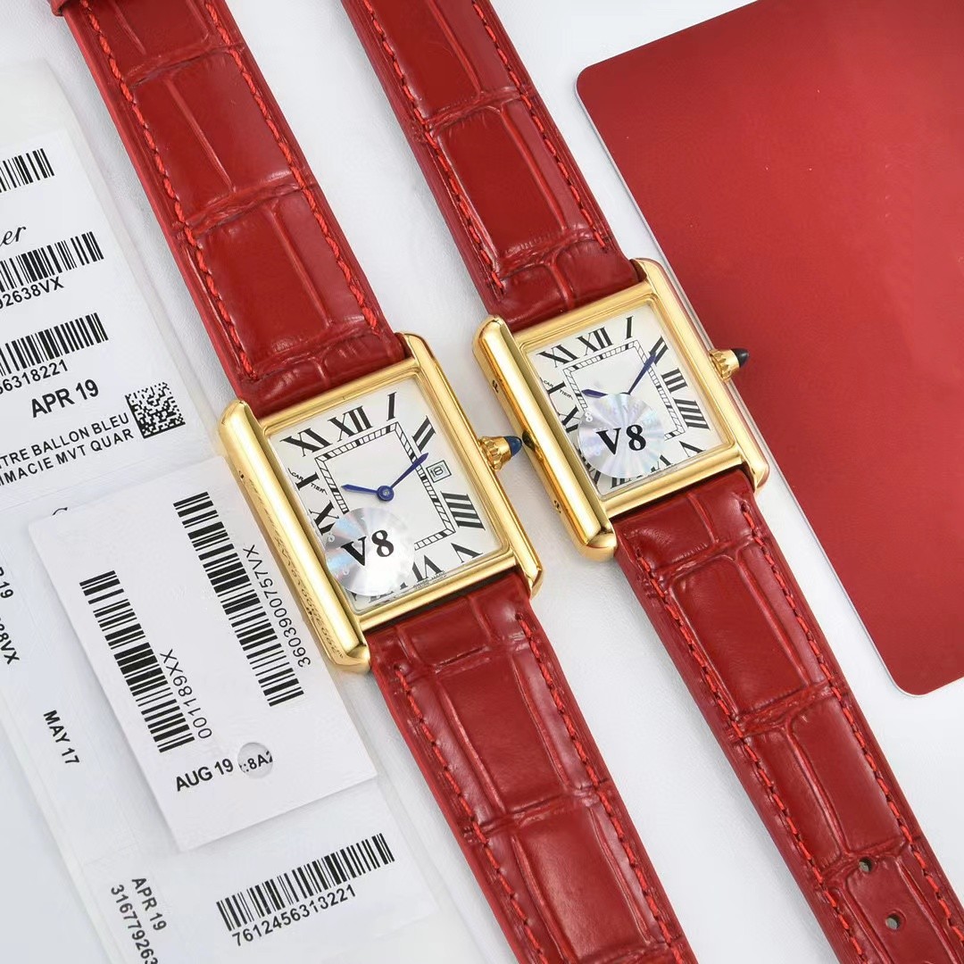 Hot Sale watch for Woman high quality Female watch stainless steel case Leather strap lady wristwatch quartz watches 558