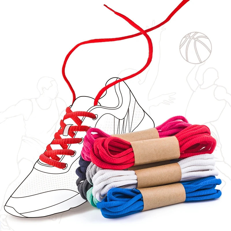 Shoe Parts Accessories 1Pair Half Round Shoelaces Sneakers Running Shoelace Boots Tennis laces Strings 100120140CM 231128