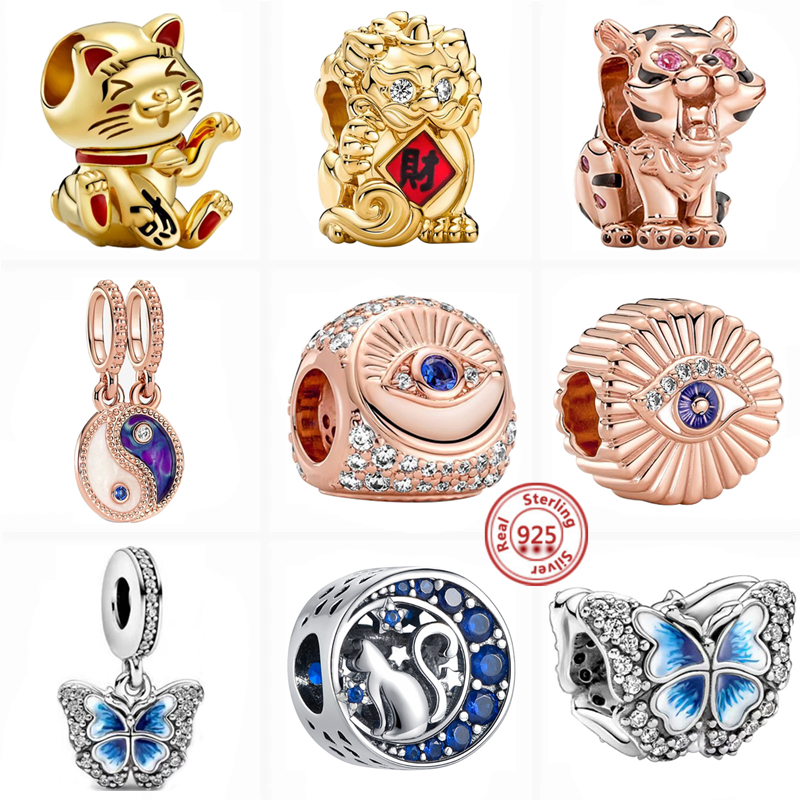 925 Sterling Silver Pandora Charm Player Fortune Tiger Panoramic Beads Suitable for Original Classic DIY Lady Bracelet Jewelry Fashion Accessories Free Delivery
925 Sterling Silver Pandora Charm Player Fortune Tiger Panoramic Beads Suitable for Original Classic DIY Lady Bracelet Jewelry Fashion Accessories Free Delivery
