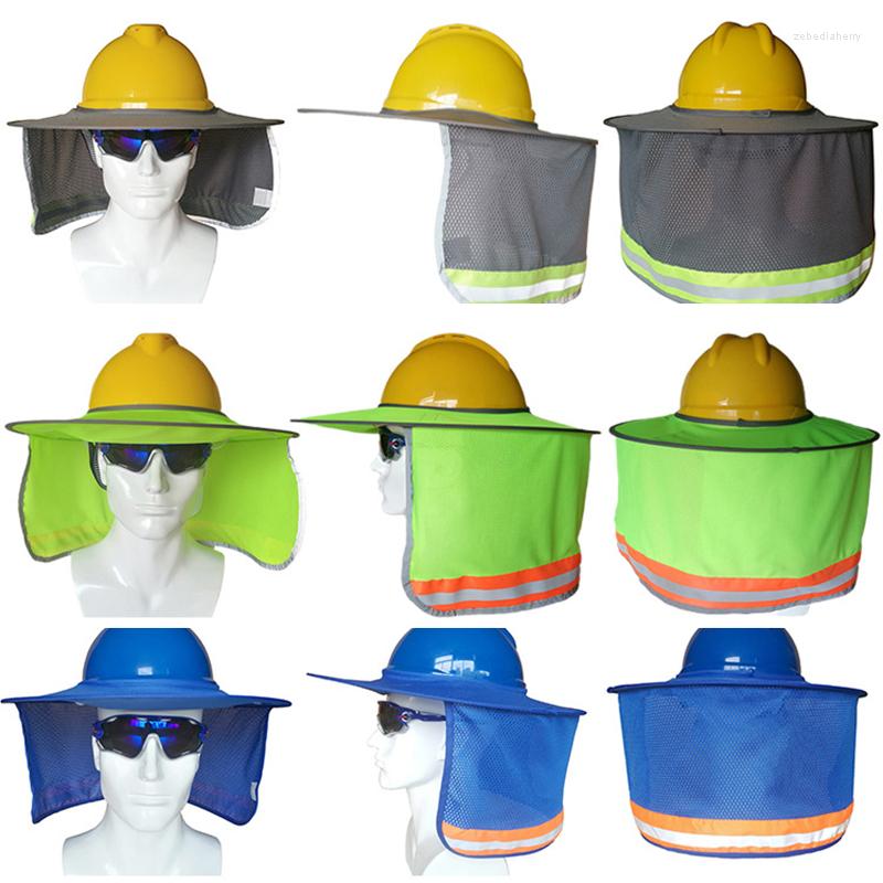 Berets Sunshade Outdoor Construction Safety Hard Hat Sun Shade Neck Shield Reflective Stripe Protective Helmets, Black
Berets Sunshade Outdoor Construction Safety Hard Hat Sun Shade Neck Shield Reflective Stripe Protective Helmets, Black