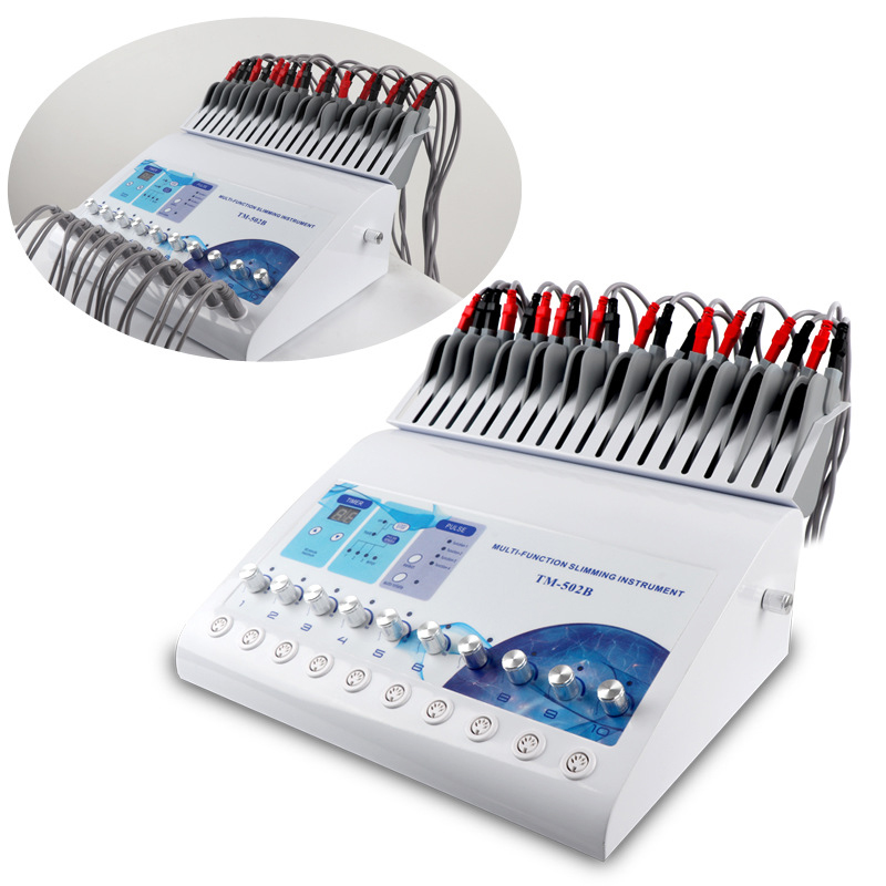 Infrared Heat Russian Wave Electric Muscle Stimulate EMS Machine Body Massage Shaping Salon Use Muscle Stimulation Body Contouring Weight Reduce Micro