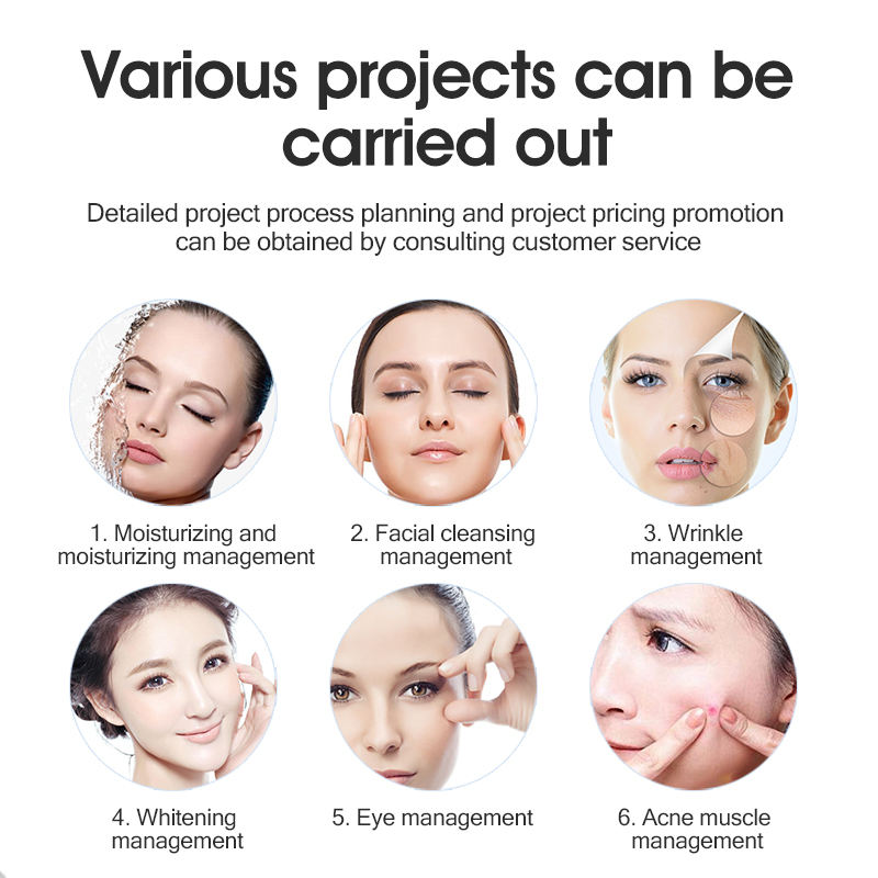 Multifunction 9 in 1 Beauty Water Oxygen Beauty Equipment Beauty Skin Care Beauty Salon Equipment