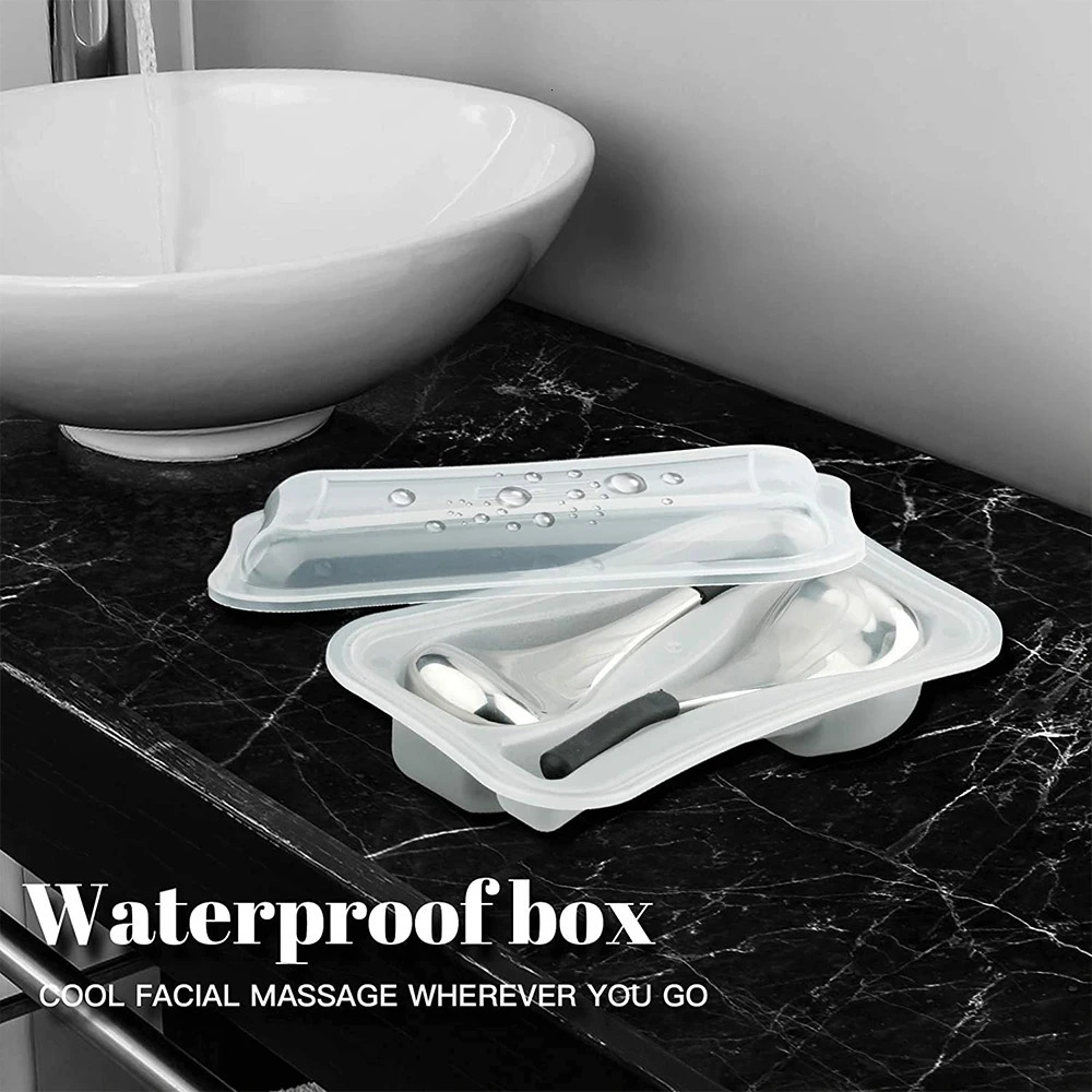 Full Body Massager Face Skin Cryo Sticks Ice Cooling Roller Tool Cooling Massage Beauty Spa Globes For Neck Eye Anti Puff Anti Aging Treatment Wand 23