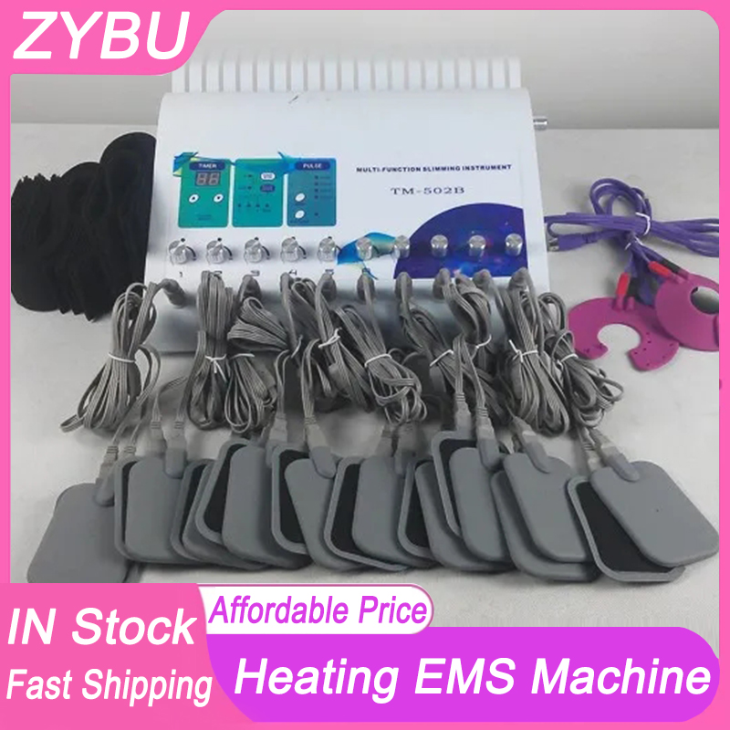 2in1 Heating Infrared Electronic EMS Body Contouring Fitness Sculpting Microcurrent Fat Slim Fatness Removal Electro Muscle Stimulation Ems Slimming M