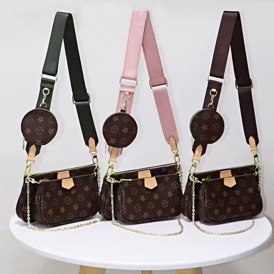 TOP 3 pcs purse Shoulder Bags three piece set purs classic handbags women bag leather lady messenger satchel cross body package, Pink
TOP 3 pcs purse Shoulder Bags three piece set purs classic handbags women bag leather lady messenger satchel cross body package, Pink