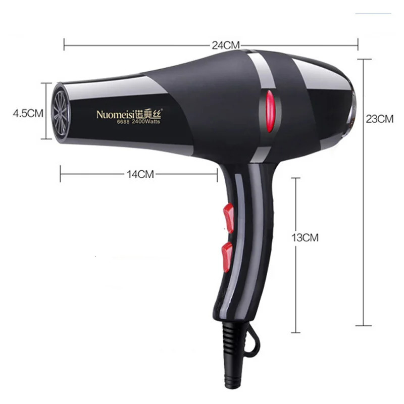 Real 2100W Professional Hair Dryer High Power Styling Tools Blow Dryer and Cold EU Plug Hairdryer 220-240V Machine 231128