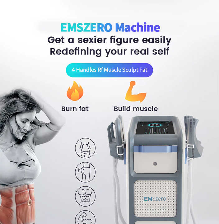2024 EMslim HI-EMT Slimming machine EMS electromagnetic Muscle Stimulation fat burning shaping hiems beauty equipment