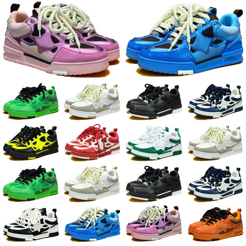Designer Casual Shoes Men Sneakers Rubber Platform Trainers Genuine Leather Sneaker Multicolor Lace-up Skate Shoes Fashion Running Shoe Size 35-45
Designer Casual Shoes Men Sneakers Rubber Platform Trainers Genuine Leather Sneaker Multicolor Lace-up Skate Shoes Fashion Running Shoe Size 35-45