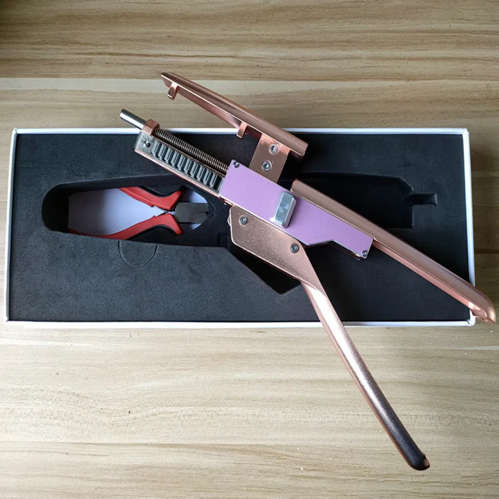 Connectors 6D High End Hair Extension Machine Connector Hair Remove Piler Hair Salon Tool Hair Connector Tool 231128