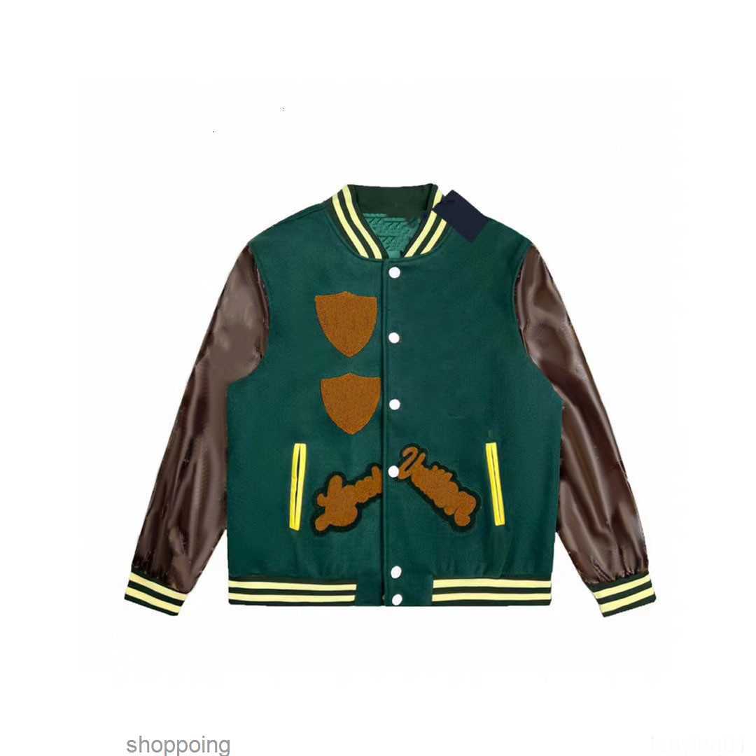 Mens Jackets Baseball Varsity Jacket Letter Stitching Embroidery Autumn and Winter Men Loose Causal Outwear Coatsiurn
Mens Jackets Baseball Varsity Jacket Letter Stitching Embroidery Autumn and Winter Men Loose Causal Outwear Coatsiurn