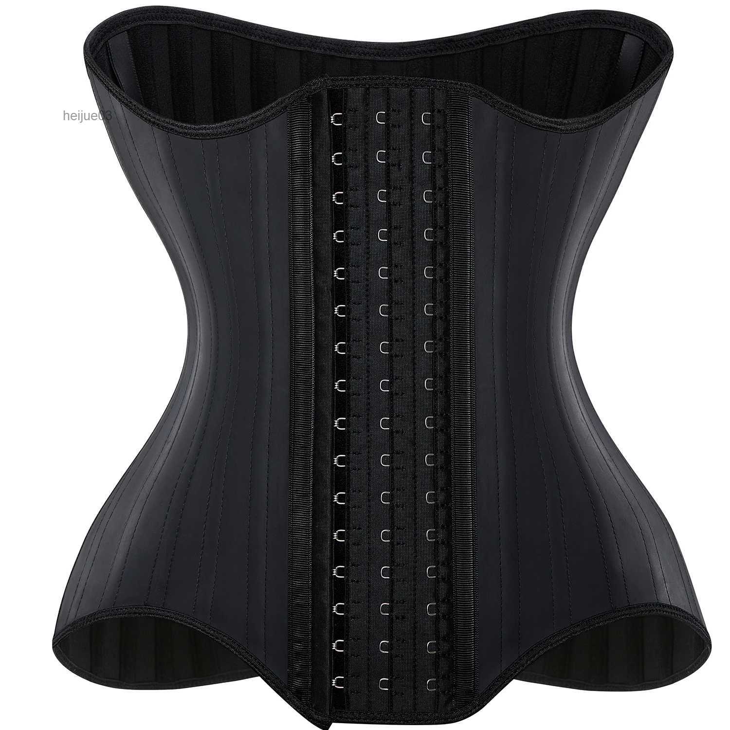 Waist Tummy Shaper Fajas Colombianas Latex Waist Trainer Body Shaper Shapewear Women Corset for Slimming Belly Sheath Modeling Strap 25 Steel BonesL23