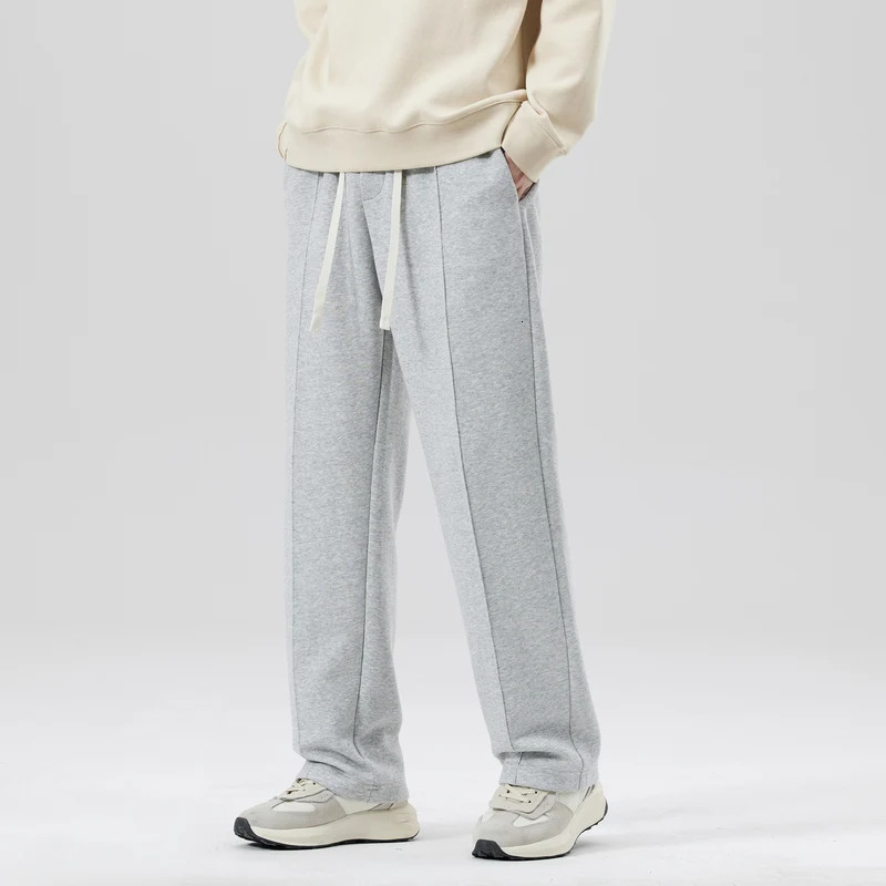 Men's Pants CAAYU Men's Jogger Sweatpants Fashion Hip Hop Japanese Streetwear Drawstring Casual Baggy Trousers Sports Loose Gray Pants Mens 