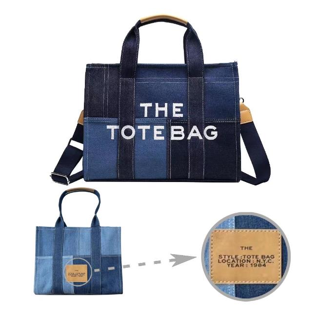 Luxury Designer The Tote Bag Fashion Womens Canvas Handbags Large Capacity Cross Body Shoulder Bags Leather Lady Wallet Coin Purse, Denim black
Luxury Designer The Tote Bag Fashion Womens Canvas Handbags Large Capacity Cross Body Shoulder Bags Leather Lady Wallet Coin Purse, Denim black