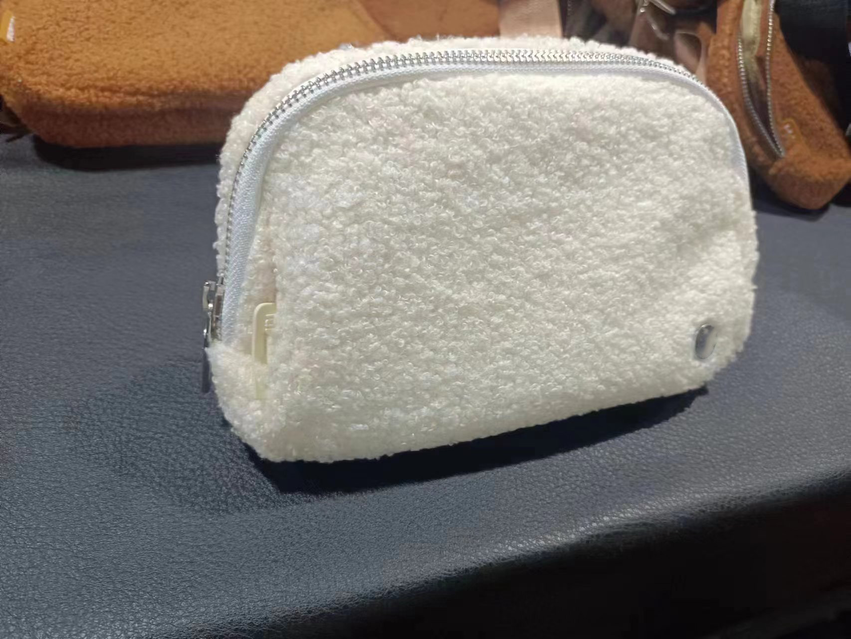 Women's plush multi-functional sports Fanny pack crossbody bag shoulder bag chest bag storage bag J231129