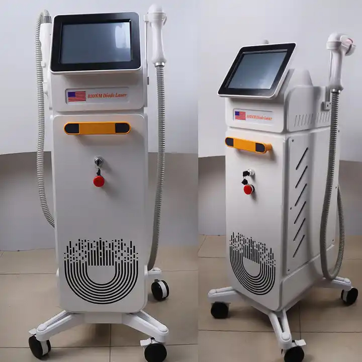 Advanced 810nm Diode Laser Hair Remove + Five Wavelength Picosecond Laser Tattoo Eyebrow Washing Black Doll Treatment Skin Whitening Instrument